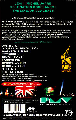 Jean Michel Jarre - Destination Docklands (Live in London 1988) /     -    (1988)