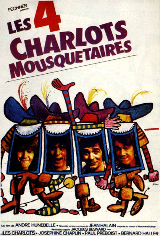 Les Quatre Charlots mousquetaires /   (1974)